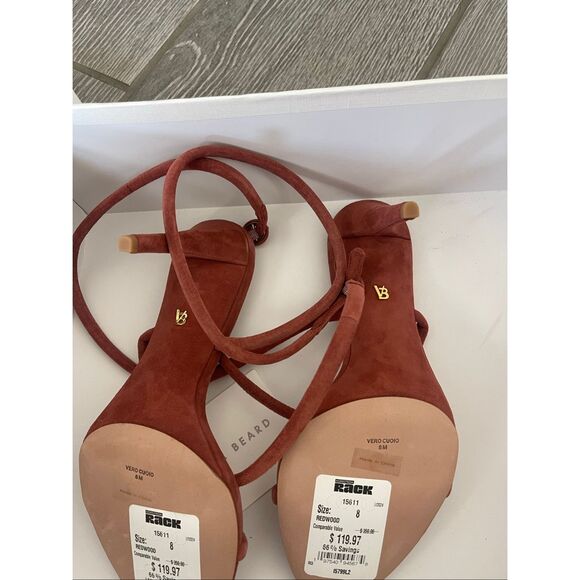 VERONICA BEARD Marceline Ankle Strap Sandal Size 8 NWB - Picture 4 of 8